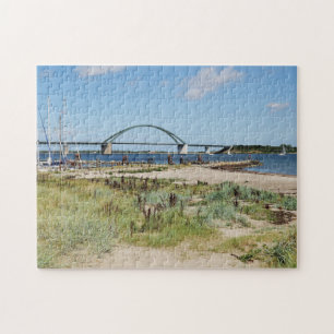 Puzzle Fehmarnsundbrücke und Fehmarnsund