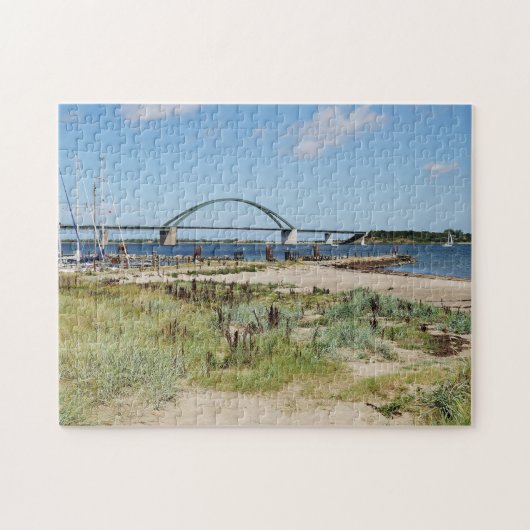 Puzzle Fehmarnsundbrücke und Fehmarnsund (Horizontal)