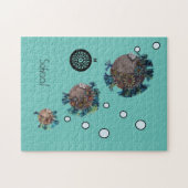 Puzzle - Fischschule (Horizontal)