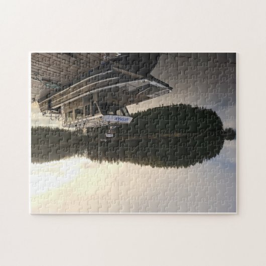 Puzzle fishing boat (Horizontal)