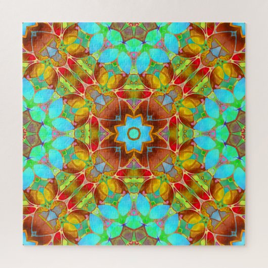 Puzzle Floral Fraktal Art G410 (Vertikal)