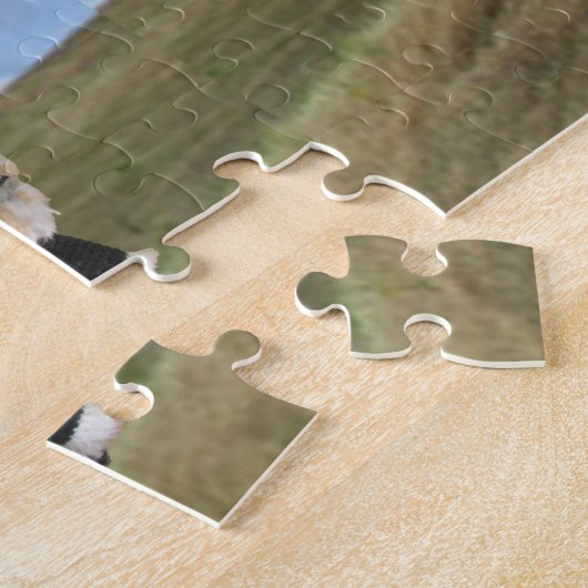 Puzzle - Flying Pig and Dog on Hill (Seite)