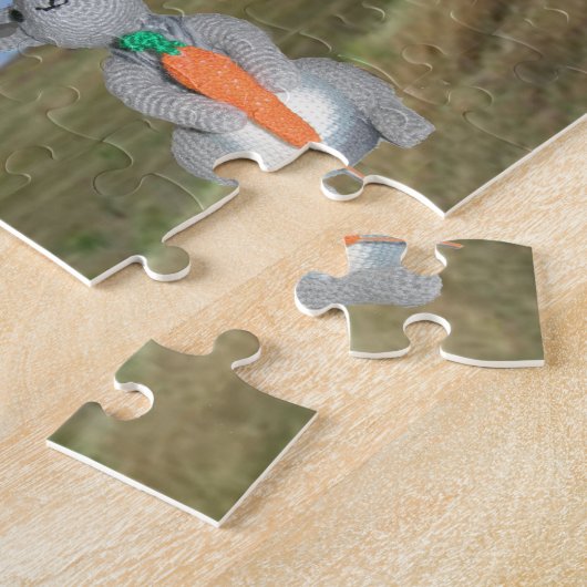 Puzzle - Flying Pig and Rabbit on Hill (Seite)