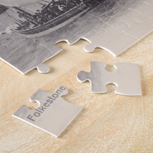 Puzzle Folkestone-Hafen-1905 (Seite)