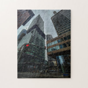 Puzzle “Frankfurt vertical – Entre gigantes de cri