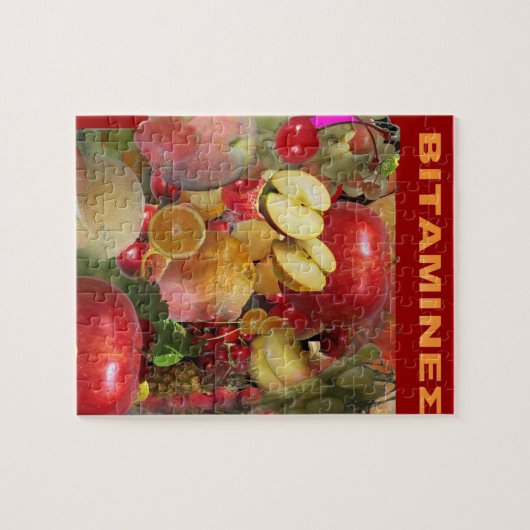 Puzzle Frucht Vitamine (Horizontal)