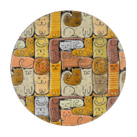 Puzzle Funny Cats House Nahtlos