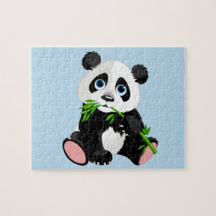 Puzzle für Baby Panda Bear