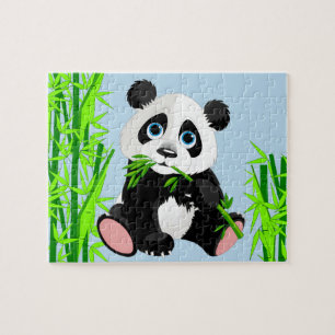 Puzzle für Baby Panda Bear