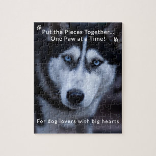 Puzzle für benutzerdefinierte Hunde - Niedlich und