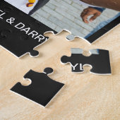 Puzzle für benutzerdefiniertes Foto und Text (Seite)