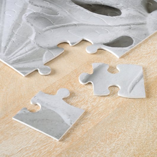 Puzzle für Blume und Blätter (Seite)