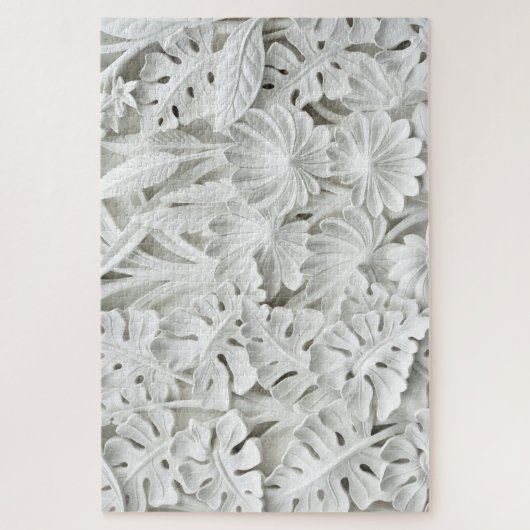 Puzzle für Blume und Blätter (Vertikal)