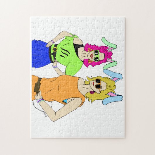 Puzzle für Bunnygirls (Vertikal)