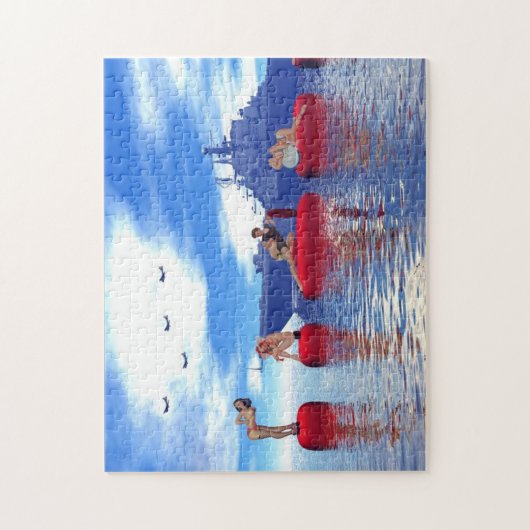 Puzzle für Buttone (Vertikal)