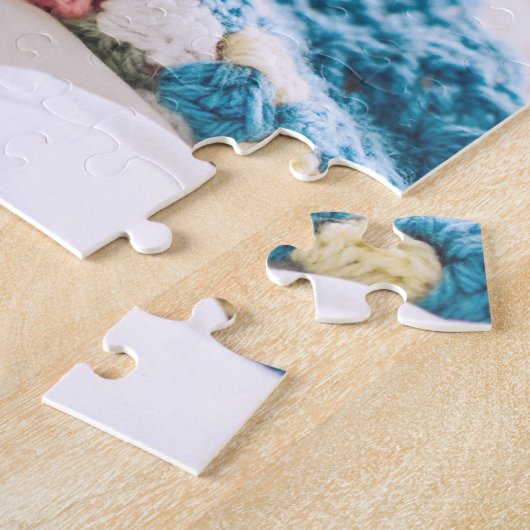 Puzzle für das vertikale Foto (Seite)