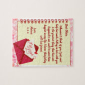 Puzzle für die benutzerdefinierte Liebe Valentins  (Horizontal)