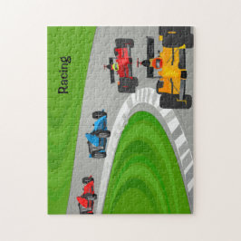 Puzzle für die Gestaltung von Autos