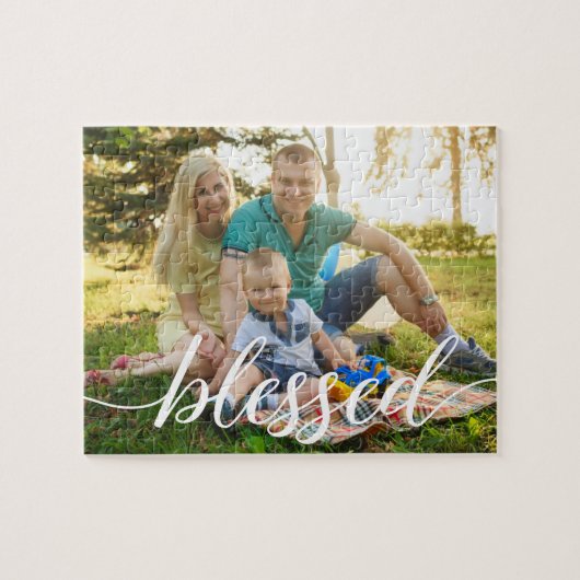 Puzzle für Familien: Personalisiertes Foto Puzzle (Horizontal)