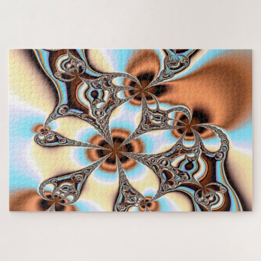 Puzzle für Fraktale am Strand (Horizontal)