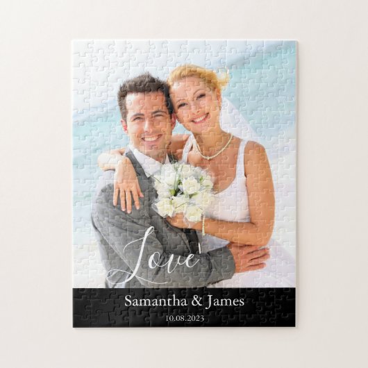 Puzzle für Hochzeiten und Foto (Vertikal)