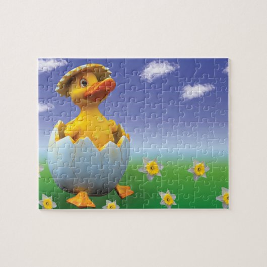 Puzzle für Hühner (Horizontal)