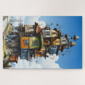 Puzzle für Industriehäuser (Horizontal)