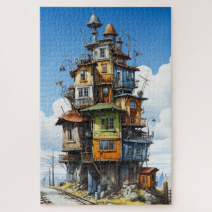 Puzzle für Industriehäuser