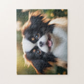 Puzzle für japanische Hunde - verschiedene Größen (Vertikal)