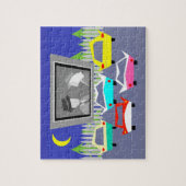 Puzzle für kleine Stadtrundfahrten (Vertikal)