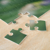 Puzzle für kreative Blume mit mehrfarbigem Foto (Seite)