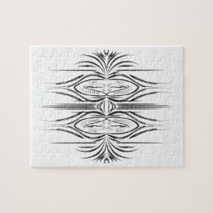 Puzzle für kreative künstlerische Grenzmuster