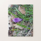 Puzzle für kreative Landschaft Blume Foto (Vertikal)