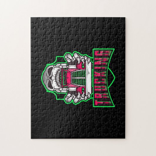 Puzzle für Lastkraftwagen (Vertikal)