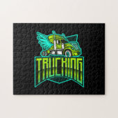 Puzzle für Lastkraftwagen (Horizontal)