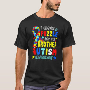 Puzzle für mein Bruder Autismus Bewusstsein Kind T-Shirt