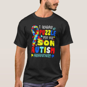 Puzzle für meine Sohn-Autismus-Bewusstsein Kinder  T-Shirt