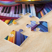 Puzzle für Musikinstrumente (Seite)