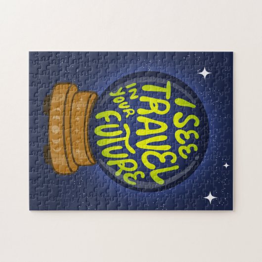 Puzzle für Reisekostenersparnisse (Horizontal)