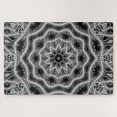 Puzzle für schwarze und weiße Tulpen (Horizontal)