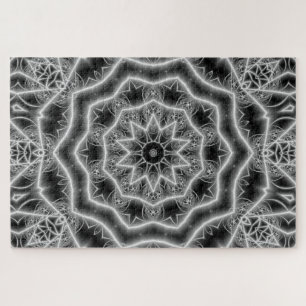 Puzzle für schwarze und weiße Tulpen