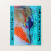 Puzzle für Segelspieler (Vertikal)