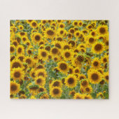 Puzzle für Sonnenblumen (Horizontal)