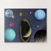 Puzzle für Sonnensysteme (Horizontal)