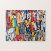 Puzzle für Spielzeug und Lastkraftwagen (Horizontal)