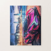 Puzzle für Sportwagen (Vertikal)