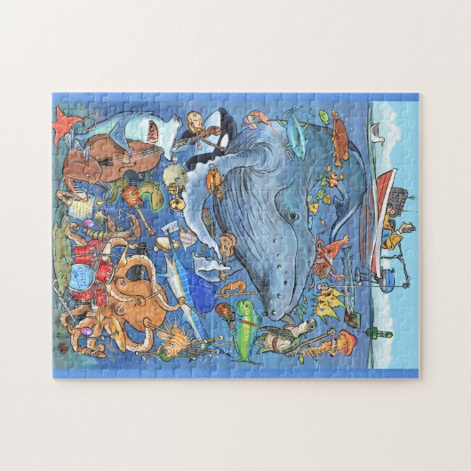 Puzzle für Unterwassermusik (Horizontal)