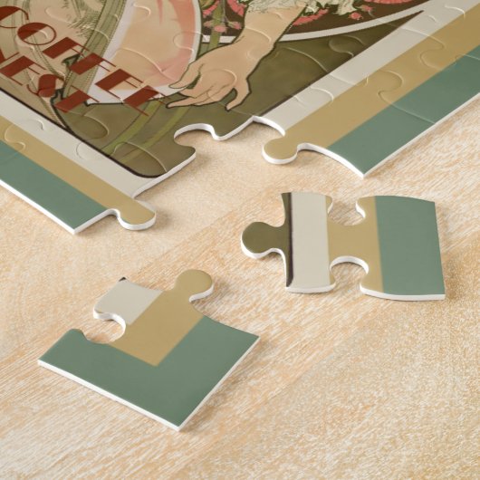 Puzzle für Vintage Kaffeepapiere (Seite)