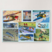Puzzle für Vintage Luftfahrt Flugzeug 20x30 1014 (Horizontal)
