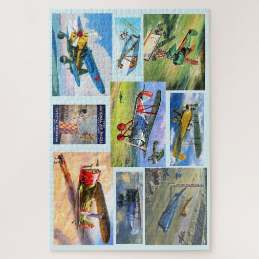 Puzzle für Vintage Luftfahrt Flugzeug 20x30 1014 (Vertikal)